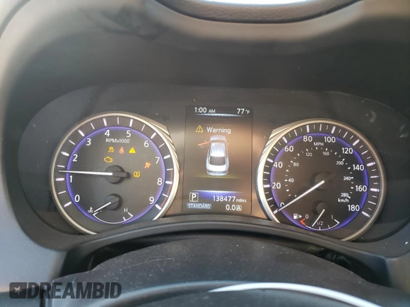 2015 Infiniti Q50 z VIN JN1BV7AR9FM396109, wystawiony jako Copart lot #73750644 z przebiegiem 138 477 mil mil oraz Szkody całkowita. Historia ofert i sprzedaży dostępna na DreamBid. Obrazek 9.