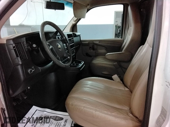 2013 Chevrolet Express Cargo with VIN 1GCWGFBA5D1138521, listed as a IAAI auction lot 42785471 with 157,254 mi miles and . Bid and sale history available at DreamBid. Image 26.