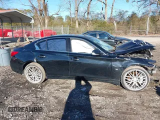 2014 Infiniti Q50 with VIN JN1BV7APXEM692303, listed as a IAAI auction lot 41325631 with 115,803 mi miles. Bid and sale history available at carsss.com. Image 13.