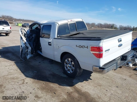 2013 Ford F-150 XL with VIN 1FTFW1EF1DKE96562, listed as a IAAI auction lot 41694256 with 1 mi miles. Bid and sale history available at carsss.com. Image 3.