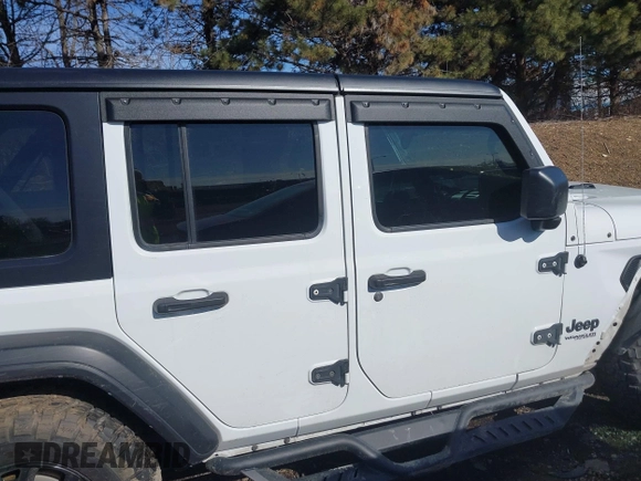 2022 Jeep Wrangler Unlimited Willys Sport with VIN 1C4HJXDN8NW267826, listed as a IAAI auction lot 41513056 with 34,716 mi miles and . Bid and sale history available at DreamBid. Image 13.