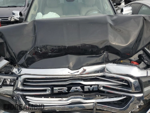 2020 Ram 1500 Laramie with VIN 1C6SRFDT8LN121976, listed as a Copart auction lot 66707184 with 80,004 mi miles and Salvage Title. Bid and sale history available at carsss.com. Image 12.