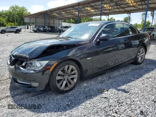 2012 BMW 3 Series 328i with VIN WBADW7C54CE729686, listed as a Copart auction lot 63414865 with 91,487 mi miles and Salvage title. Bid and sale history available at DreamBid. Image 1.