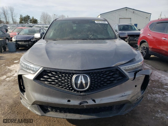 2024 Acura RDX w/A-Spec Package with VIN 5J8TC2H69RL806070, listed as a Copart auction lot 42016335 with 7,734 mi miles and Salvage Title. Bid and sale history available at carsss.com. Image 5.