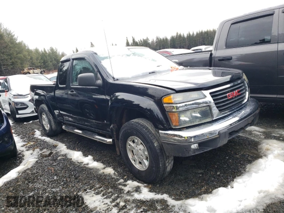 2007 GMC Canyon Work Truck with VIN 1GTDT19E978199462, listed as a Copart auction lot 80053134 with 101,597 mi miles and Salvage Title. Bid and sale history available at carsss.com. Image 4.