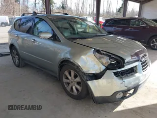 2006 Subaru Tribeca 7-Pass with VIN 4S4WX85C064409622, listed as a IAAI auction lot 41734988 with 186,291 mi miles and . Bid and sale history available at DreamBid. Image 1.