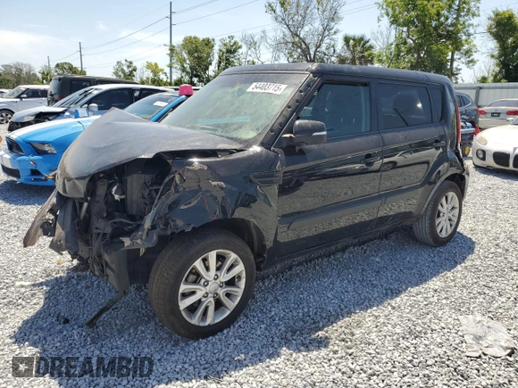 2013 Kia Soul + with VIN KNDJT2A62D7752628, listed as a Copart auction lot 54403715 with 149,153 mi miles and Salvage Title. Bid and sale history available at DreamBid. Image 1.