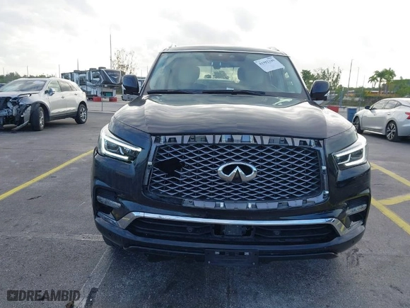 2023 Infiniti QX80 LUXE with VIN JN8AZ2AF8P9756761, listed as a IAAI auction lot 41952149 with 42,077 mi miles. Bid and sale history available at carsss.com. Image 6.
