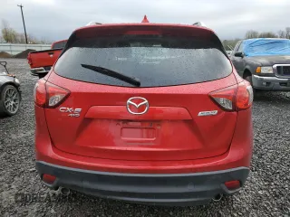 2016 Mazda CX-5 Touring with VIN JM3KE4CY5G0786849, listed as a Copart auction lot 47552765 with 0 mi miles and Salvage Title. Bid and sale history available at carsss.com. Image 6.