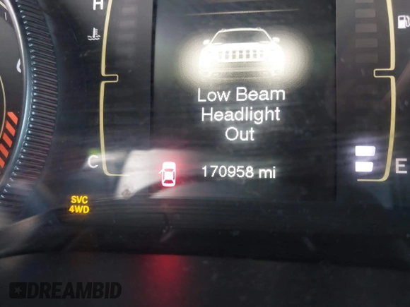 2014 Jeep Cherokee Latitude with VIN 1C4PJMCS5EW201462, listed as a IAAI auction lot 41727379 with 170,958 mi miles and . Bid and sale history available at DreamBid. Image 16.