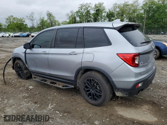 2019 Honda Passport EX-L with VIN 5FNYF8H52KB030914, listed as a Copart auction lot 55708015 with 103,784 mi miles and Salvage title. Bid and sale history available at DreamBid. Image 2.