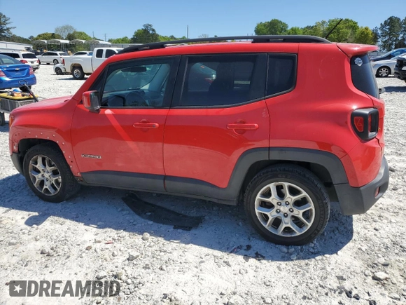 2016 Jeep Renegade Latitude z VIN ZACCJABT4GPC49204, wystawiony jako Copart lot #53320035 z przebiegiem 142 521 mil mil oraz Szkoda całkowita • Salvage title. Historia ofert i sprzedaży dostępna na DreamBid. Obrazek 2.