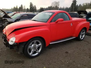 2003 Chevrolet SSR LS with VIN 1GCES14P03B100704, listed as a Copart auction lot 87891855 with 71,206 mi miles and Salvage Title. Bid and sale history available at DreamBid. Image 1.