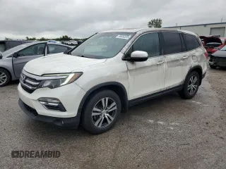 2016 Honda Pilot EX-L with VIN 5FNYF5H77GB026865, listed as a Copart auction lot 56583225 with 96,423 mi miles and Salvage title. Bid and sale history available at DreamBid. Image 1.