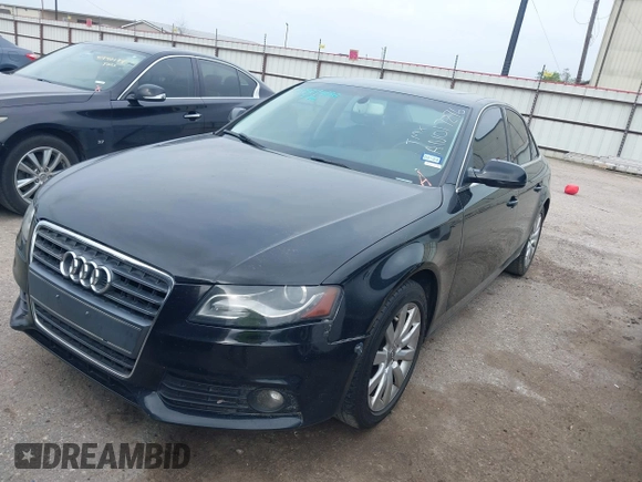 2010 Audi A4 2.0T Premium Plus with VIN WAUEFAFL7AN017276, listed as a IAAI auction lot 41927432 with 155,172 mi miles. Bid and sale history available at carsss.com. Image 2.