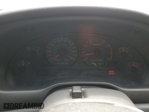 2003 Ford Mustang GT Deluxe with VIN 1FAFP42X13F392646, listed as a Copart auction lot 57938995 with 117,732 mi miles and Salvage title. Bid and sale history available at DreamBid. Image 9.