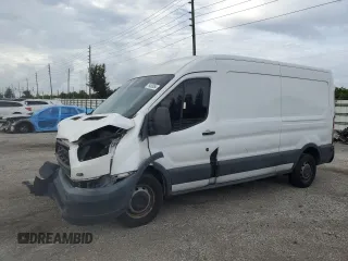 2015 Ford Transit with VIN 1FTNR2CVXFKA12717, listed as a Copart auction lot 76483854 with 268,957 mi miles and Salvage Title. Bid and sale history available at DreamBid. Image 1.