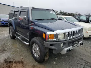 2008 Hummer H3 SUV Luxury with VIN 5GTEN43E788188656, listed as a Copart auction lot 81130024 with 224,987 mi miles and Salvage Title. Bid and sale history available at carsss.com. Image 4.