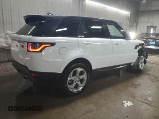2018 Land Rover Range Rover Sport HSE with VIN SALWR2RV4JA192201, listed as a Copart auction lot 48343185 with 87,988 mi miles and Salvage Title. Bid and sale history available at carsss.com. Image 3.