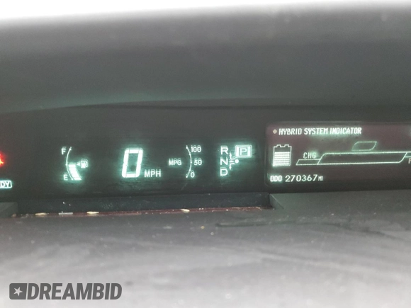 2010 Toyota Prius II z VIN JTDKN3DU0A0055770, wystawiony jako Copart lot #60022695 z przebiegiem 270 367 mil mil oraz Czysty tytuł • Clean title. Historia ofert i sprzedaży dostępna na DreamBid. Obrazek 9.