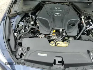2021 Infiniti Q50 Luxe z VIN JN1EV7BR1MM754554, wystawiony jako Copart lot #65274935 z przebiegiem 45 200 mil mil oraz Szkoda całkowita • Salvage title. Historia ofert i sprzedaży dostępna na DreamBid. Obrazek 16.