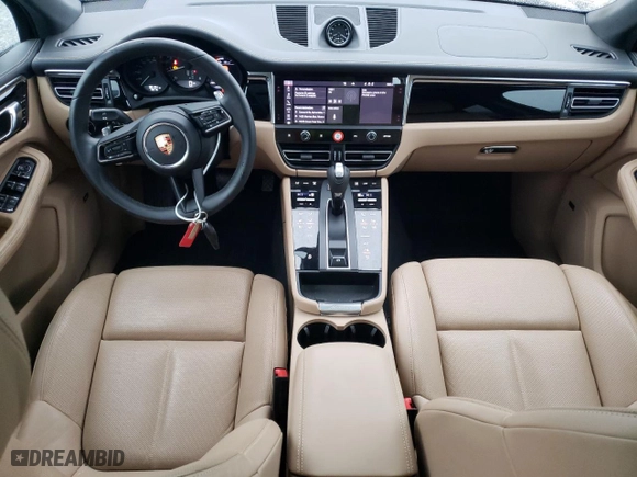 2022 Porsche Macan with VIN WP1AA2A58NLB09379, listed as a Copart auction lot 45015785 with 38,104 mi miles and Salvage Title. Bid and sale history available at carsss.com. Image 8.