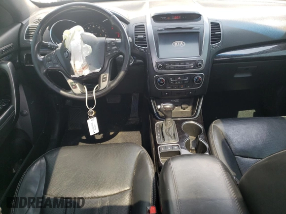 2014 Kia Sorento SX Limited with VIN 5XYKW4A76EG491279, listed as a Copart auction lot 61257083 with 143,701 mi miles and Salvage Title. Bid and sale history available at carsss.com. Image 8.