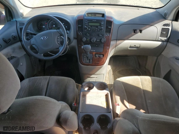 2006 Kia Sedona LX with VIN KNDMB233166042843, listed as a Copart auction lot 53064215 with 151,390 mi miles and Clean Title. Bid and sale history available at carsss.com. Image 8.