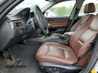 2008 BMW 3 Series 328i with VIN WBAVA33508P142196, listed as a Copart auction lot 57617965 with 129,798 mi miles and Salvage title. Bid and sale history available at DreamBid. Image 7.