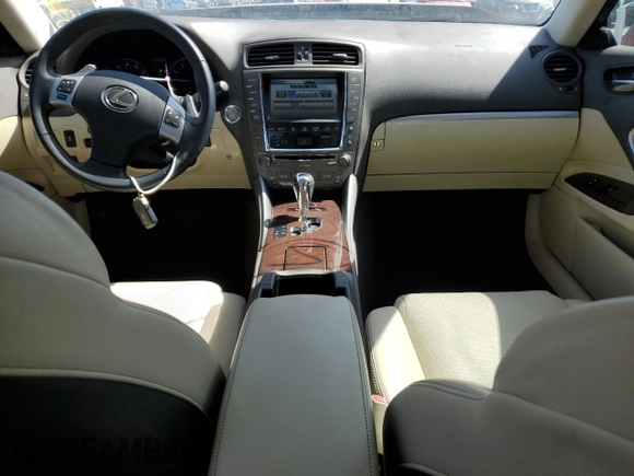 2012 Lexus IS 250 with VIN JTHBF5C28C5171750, listed as a Copart auction lot 50923475 with 109,491 mi miles and Salvage Title. Bid and sale history available at DreamBid. Image 8.