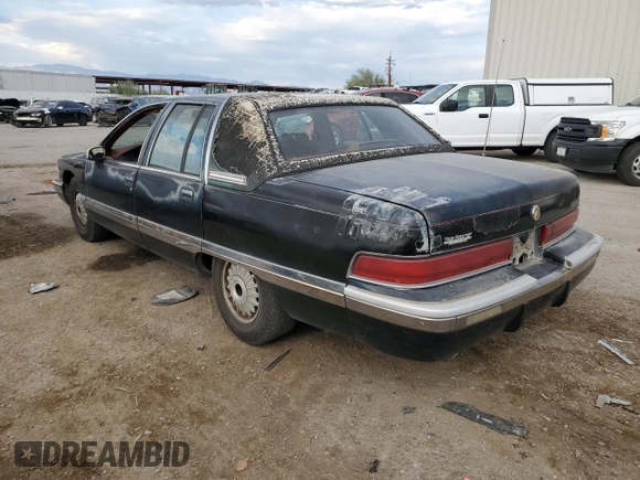 1992 Buick Roadmaster Ltd with VIN 1G4BT5376NR466262, listed as a Copart auction lot 75079004 with 160,992 mi miles and Clean Title. Bid and sale history available at DreamBid. Image 2.