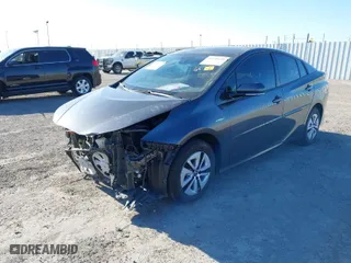 2017 Toyota Prius Two with VIN JTDKARFU7H3049212, listed as a IAAI auction lot 41375499 with 42,994 mi miles. Bid and sale history available at carsss.com. Image 2.
