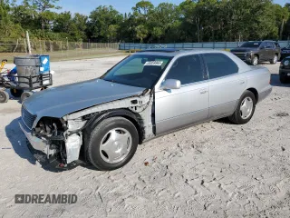 1999 Lexus LS 400 z VIN JT8BH28F9X0165561, wystawiony jako Copart lot #55859965 z przebiegiem 81 519 mil mil oraz Szkoda całkowita • Salvage title. Historia ofert i sprzedaży dostępna na DreamBid. Obrazek 1.