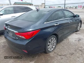 2014 Hyundai Sonata SE with VIN 5NPEC4AC3EH888752, listed as a IAAI auction lot 42106675 with 168,258 mi miles and . Bid and sale history available at carsss.com. Image 4.
