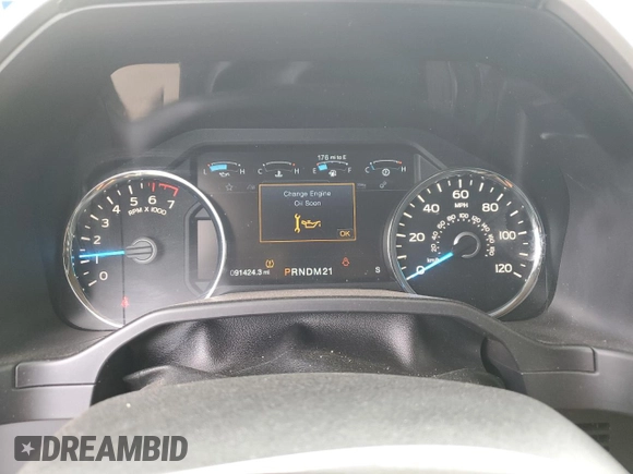 2017 Ford F-150 XL z VIN 1FTEW1CF3HKC11753, wystawiony jako Copart lot #56251635 z przebiegiem 91 424 mil mil oraz Szkoda całkowita • Salvage title. Historia ofert i sprzedaży dostępna na DreamBid. Obrazek 9.