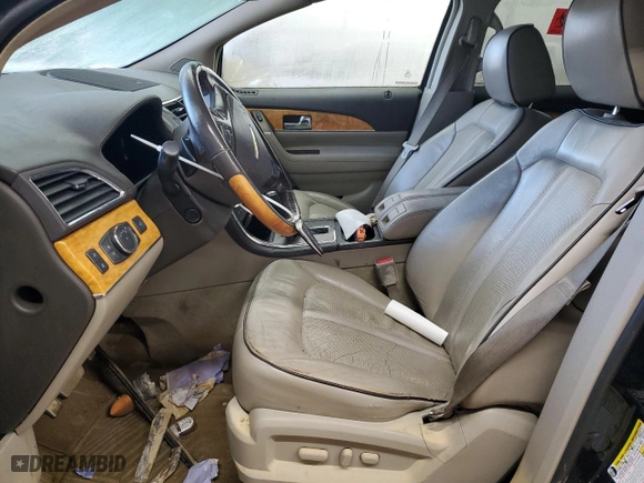 2013 Lincoln MKX with VIN 2LMDJ8JK1DBL13592, listed as a Copart auction lot 46244815 with 0 mi miles and Non Repairable. Bid and sale history available at carsss.com. Image 7.