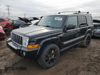 2007 Jeep Commander Overland with VIN 1J8HG68287C657766, listed as a Copart auction lot 49695195 with 153,561 mi miles and Salvage title. Bid and sale history available at DreamBid. Image 1.