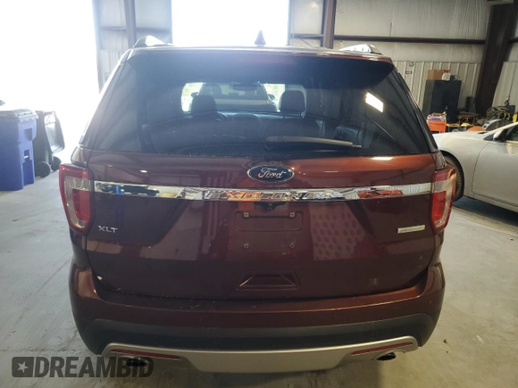 2016 Ford Explorer XLT with VIN 1FM5K7DH1GGC02934, listed as a Copart auction lot 50615055 with 160,821 mi miles and Salvage Title. Bid and sale history available at DreamBid. Image 6.