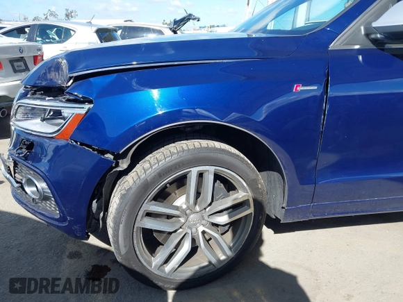 2014 Audi SQ5 Premium Plus with VIN WA1CGAFP7EA070688, listed as a IAAI auction lot 42229193 with 109,684 mi miles and . Bid and sale history available at DreamBid. Image 17.