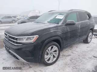 2021 Volkswagen Atlas 3.6L V6 SE w/Technology with VIN 1V2HR2CA9MC574558, listed as a IAAI auction lot 41296583 with 50,267 mi miles. Bid and sale history available at carsss.com. Image 18.