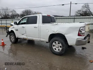 2014 Ram 2500 SLT with VIN 3C6TR5DT2EG193797, listed as a Copart auction lot 44714975 with 188,555 mi miles and Salvage title. Bid and sale history available at DreamBid. Image 2.