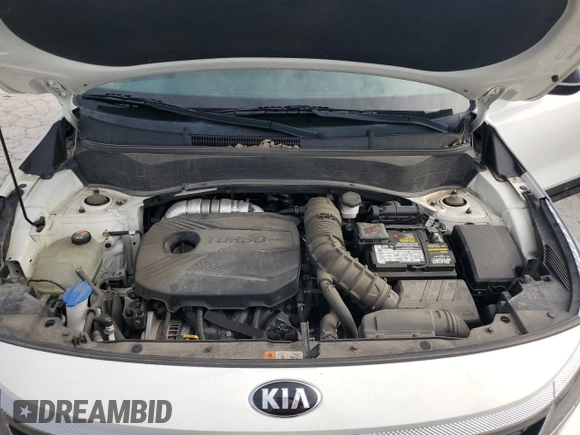 2021 Kia Seltos SX with VIN KNDETCA20M7078855, listed as a Copart auction lot 58071695 with 50,951 mi miles and Salvage title. Bid and sale history available at DreamBid. Image 11.