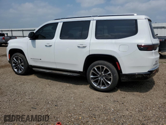 2023 Jeep Wagoneer Series II Carbide with VIN 1C4SJVBPXPS553377, listed as a Copart auction lot 55579265 with 16,510 mi miles and Salvage title. Bid and sale history available at DreamBid. Image 2.