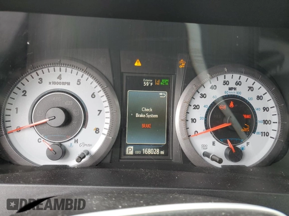 2019 Toyota Sienna SE with VIN 5TDXZ3DC1KS014970, listed as a Copart auction lot 55751445 with 168,028 mi miles and Salvage title. Bid and sale history available at DreamBid. Image 9.