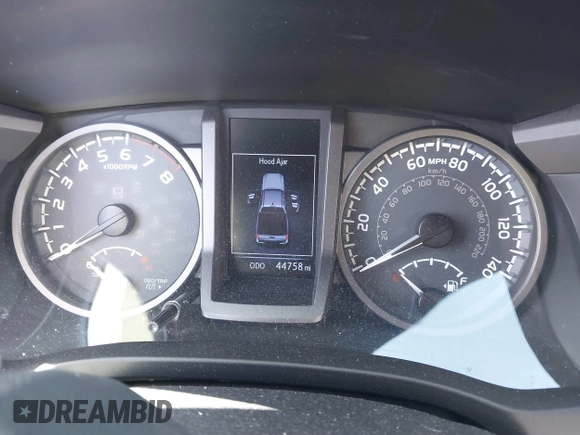 2017 Toyota Tacoma SR5 with VIN 3TMAZ5CN4HM045479, listed as a IAAI auction lot 41666539 with 44,758 mi miles and . Bid and sale history available at carsss.com. Image 7.