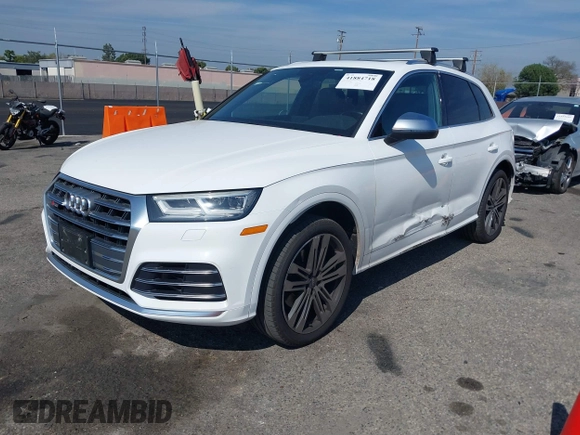 2019 Audi SQ5 Premium with VIN WA1A4AFY6K2118583, listed as a IAAI auction lot 41884718 with 101,266 mi miles and . Bid and sale history available at DreamBid. Image 18.