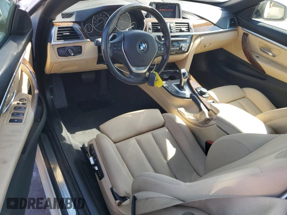 2018 BMW 4 Series 430i with VIN WBA4Z1C59JEC73155, listed as a Copart auction lot 57914725 with 57,909 mi miles and Salvage title. Bid and sale history available at DreamBid. Image 8.
