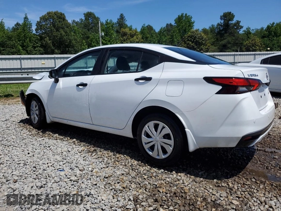 2024 Nissan Versa S с VIN 3N1CN8DV2RL906172, выставлен на аукционе Copart как лот 58047665 с пробегом 21 007 миль миль и Списание • Salvage title. История ставок и продаж доступна на DreamBid. Изображение 2.