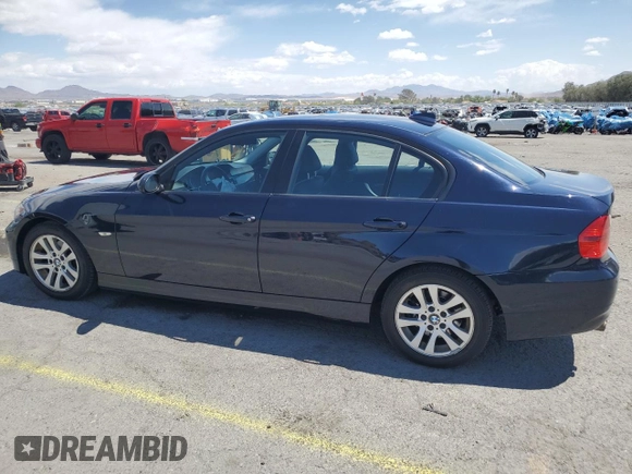 2006 BMW 3 Series 325i with VIN WBAVB13516PT14122, listed as a Copart auction lot 53424365 with 164,825 mi miles and Salvage title. Bid and sale history available at DreamBid. Image 2.