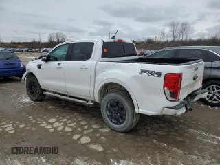 2021 Ford Ranger XL with VIN 1FTER4FHXMLD64107, listed as a Copart auction lot 44162755 with 102,743 mi miles and Salvage Title. Bid and sale history available at carsss.com. Image 2.